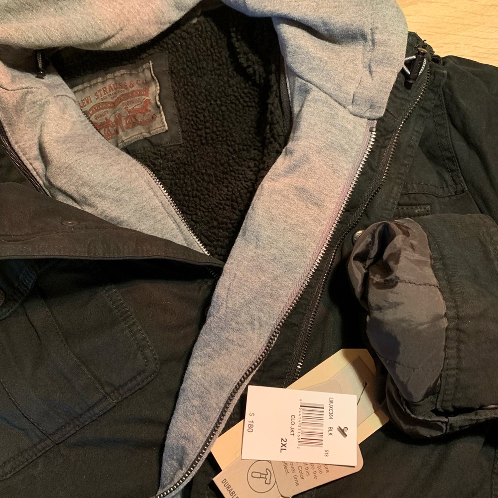 Levi’s Hoodie/Sherpa Lined Utility Jacket